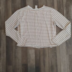 Striped Long Sleeve Top